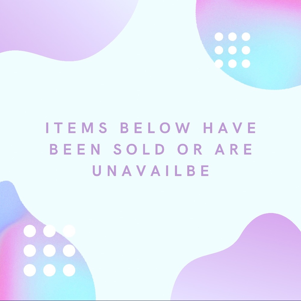 Thank you to all my buyers💜💜